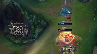 谁说这把枪老了！ Flandre 的Rambo用猛烈的火焰烧毁了 Anyone's Legend ，并派出玲珑塔击败了 Oh My God 并晋级